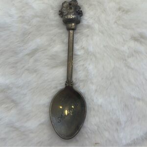Vintage Antigua Caribbean Souvenir Spoon | Mid Century Travel Collectible